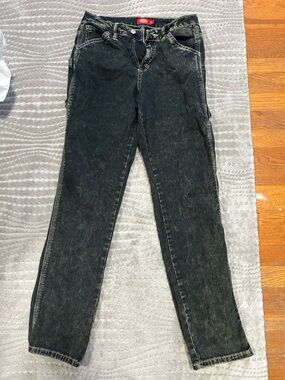 Dickies Washed Black Straight-Leg Jeans